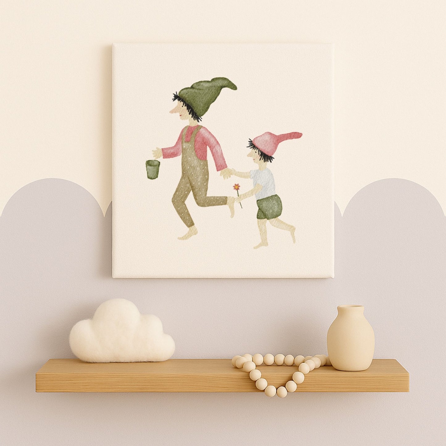 Leinwand "Geschwisterliebe"