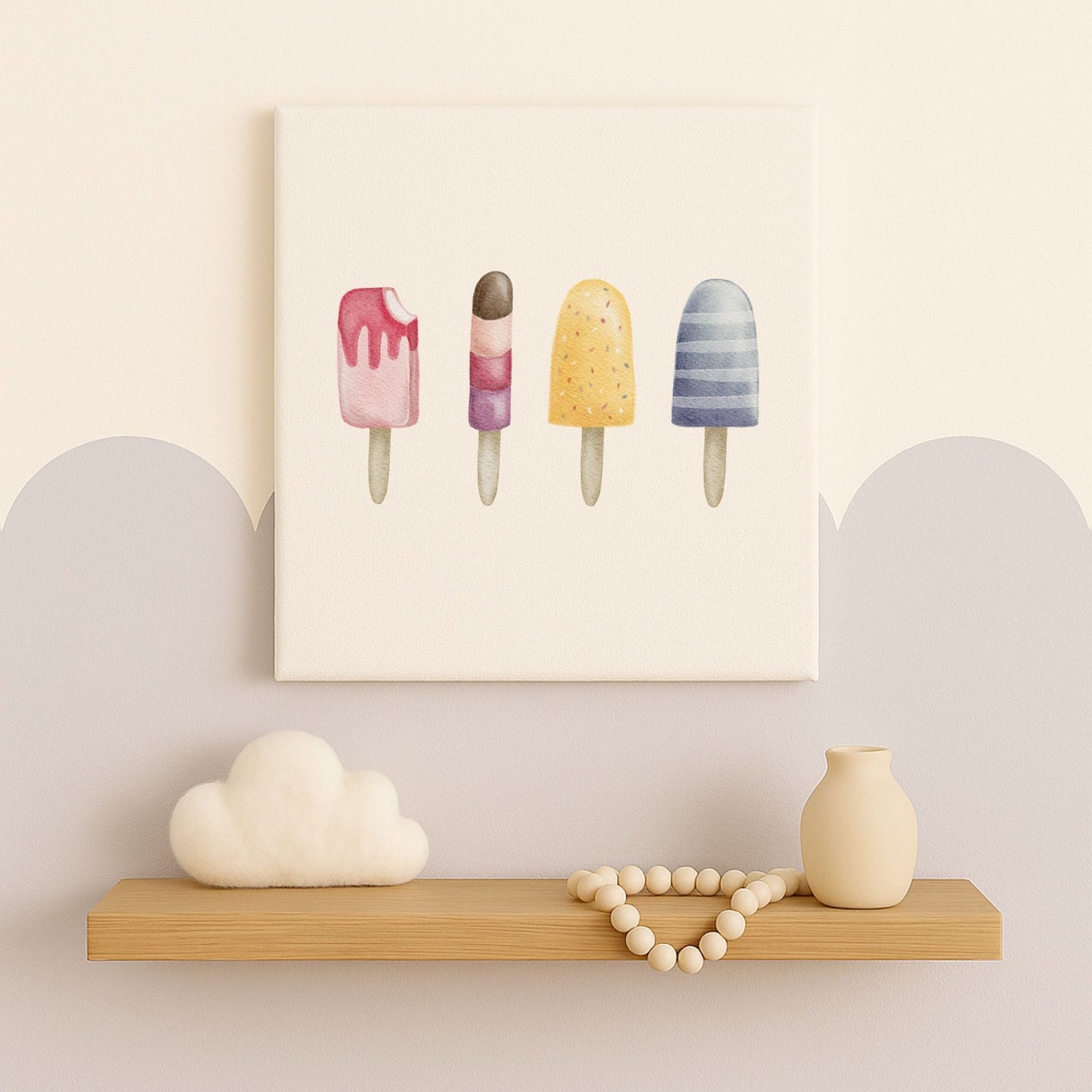 Leinwand "Eis am Stiel"