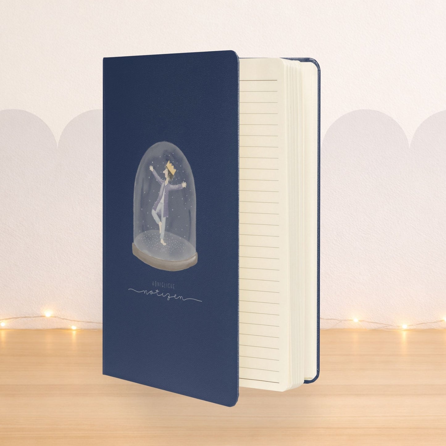 Hardcover Notizbuch "königliche Notizen"
