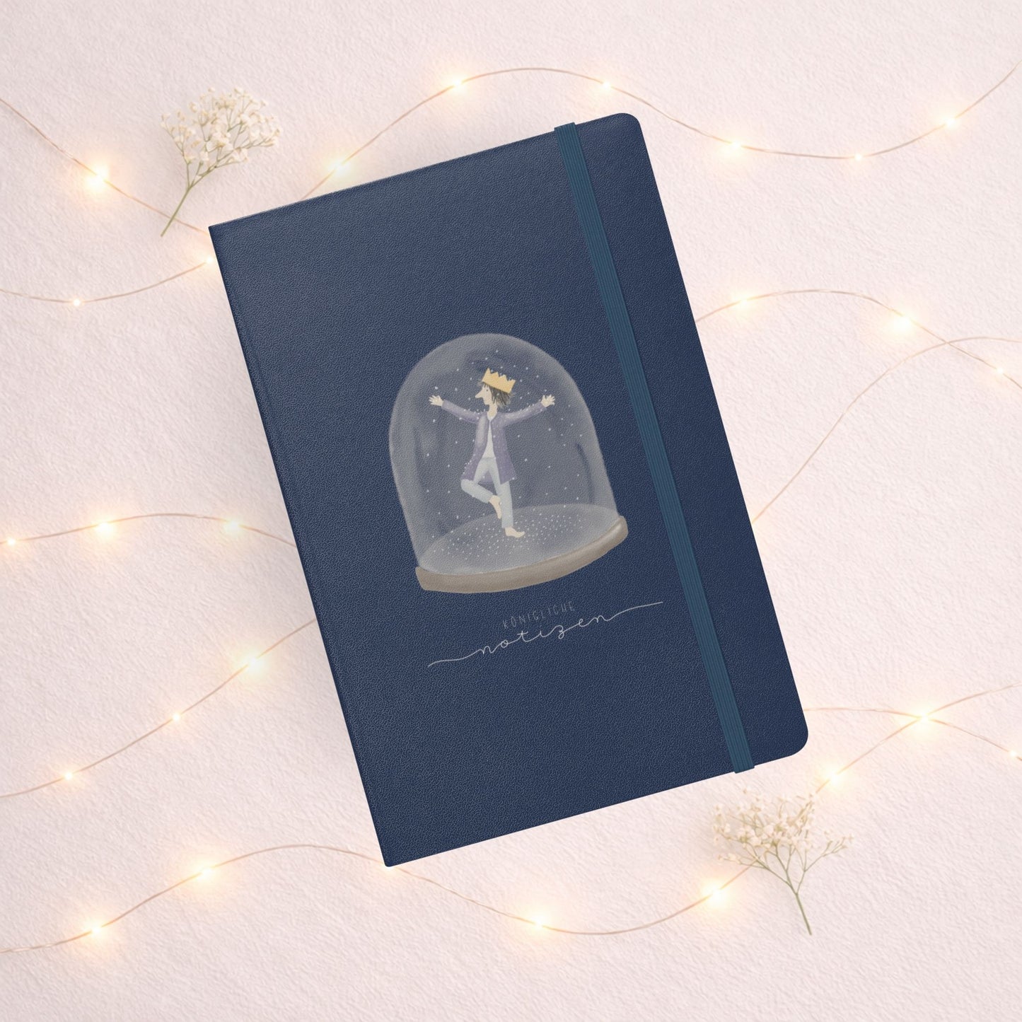 Hardcover Notizbuch "königliche Notizen"