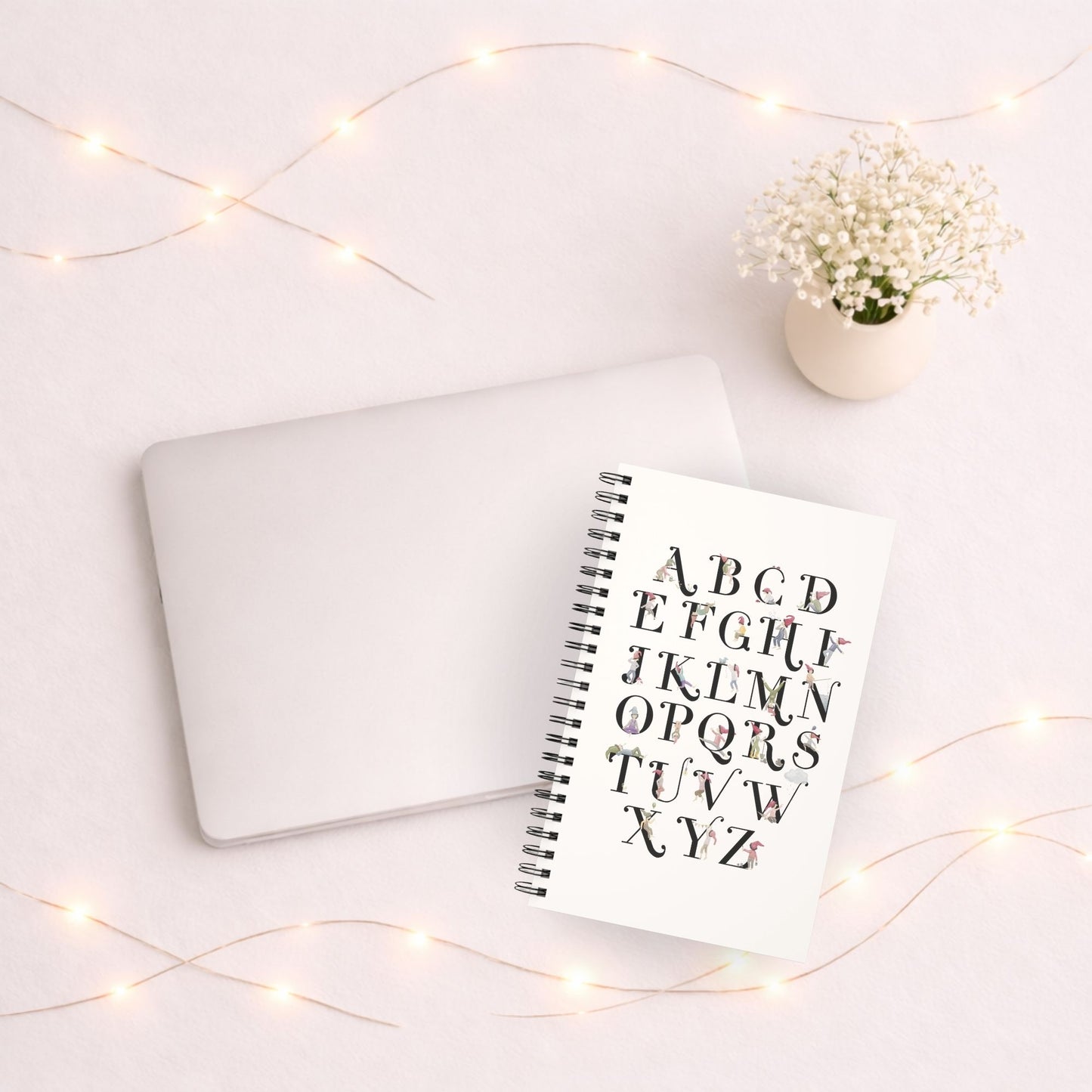 Spiralnotizbuch "Zwergenalphabet"