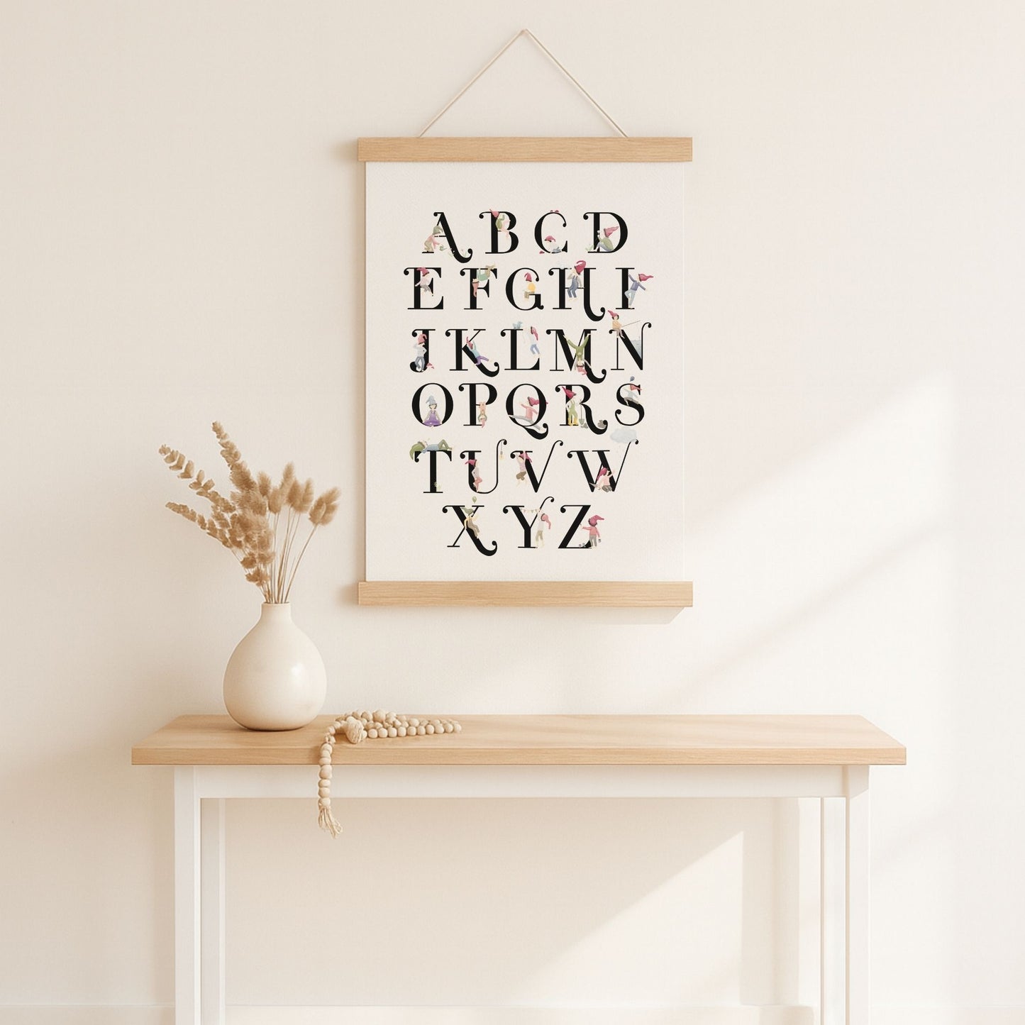 Poster "Zwergen-Alphabet"