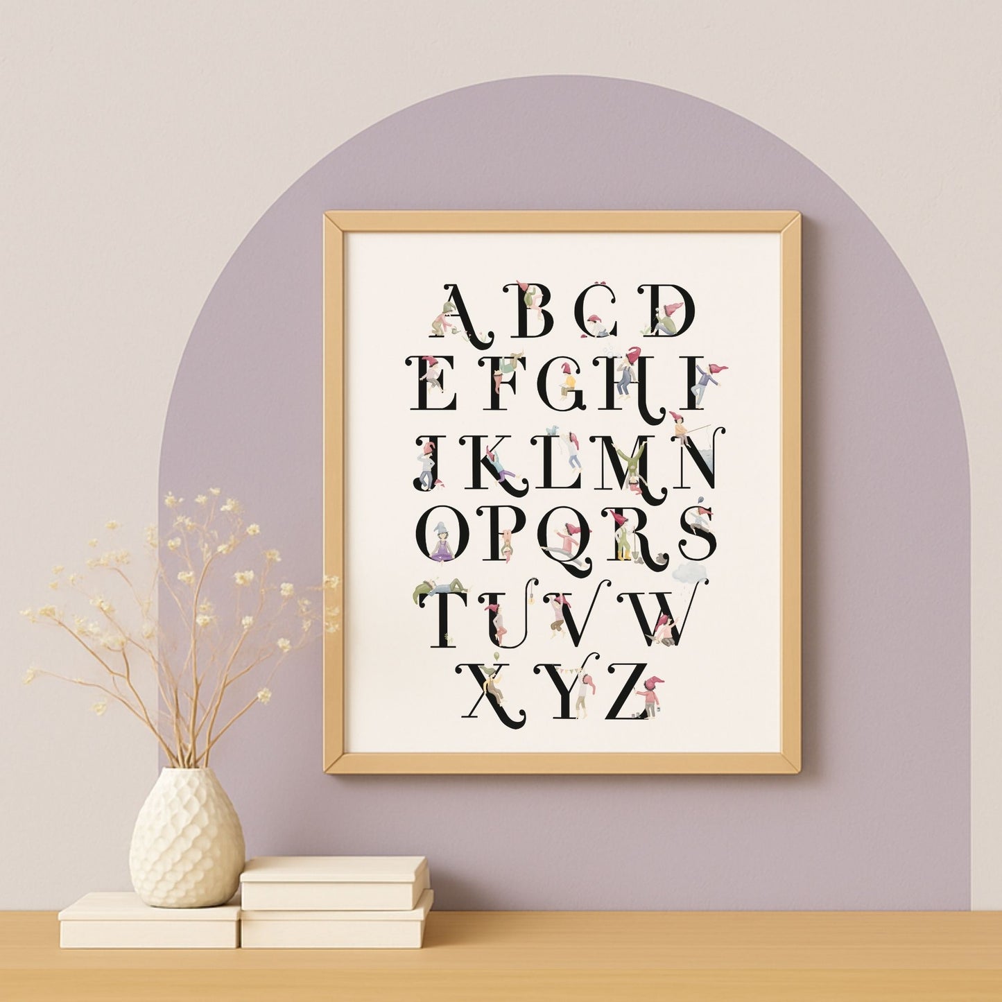 Poster "Zwergen-Alphabet"
