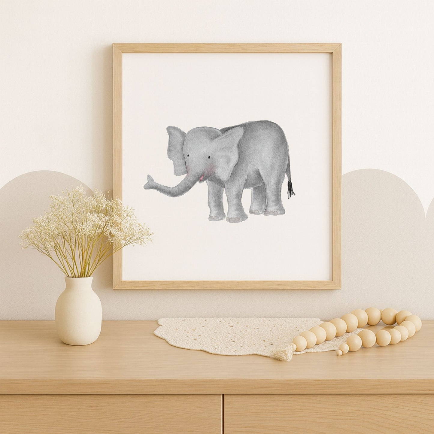 Poster "der treue Elefant" - Leise Stärken