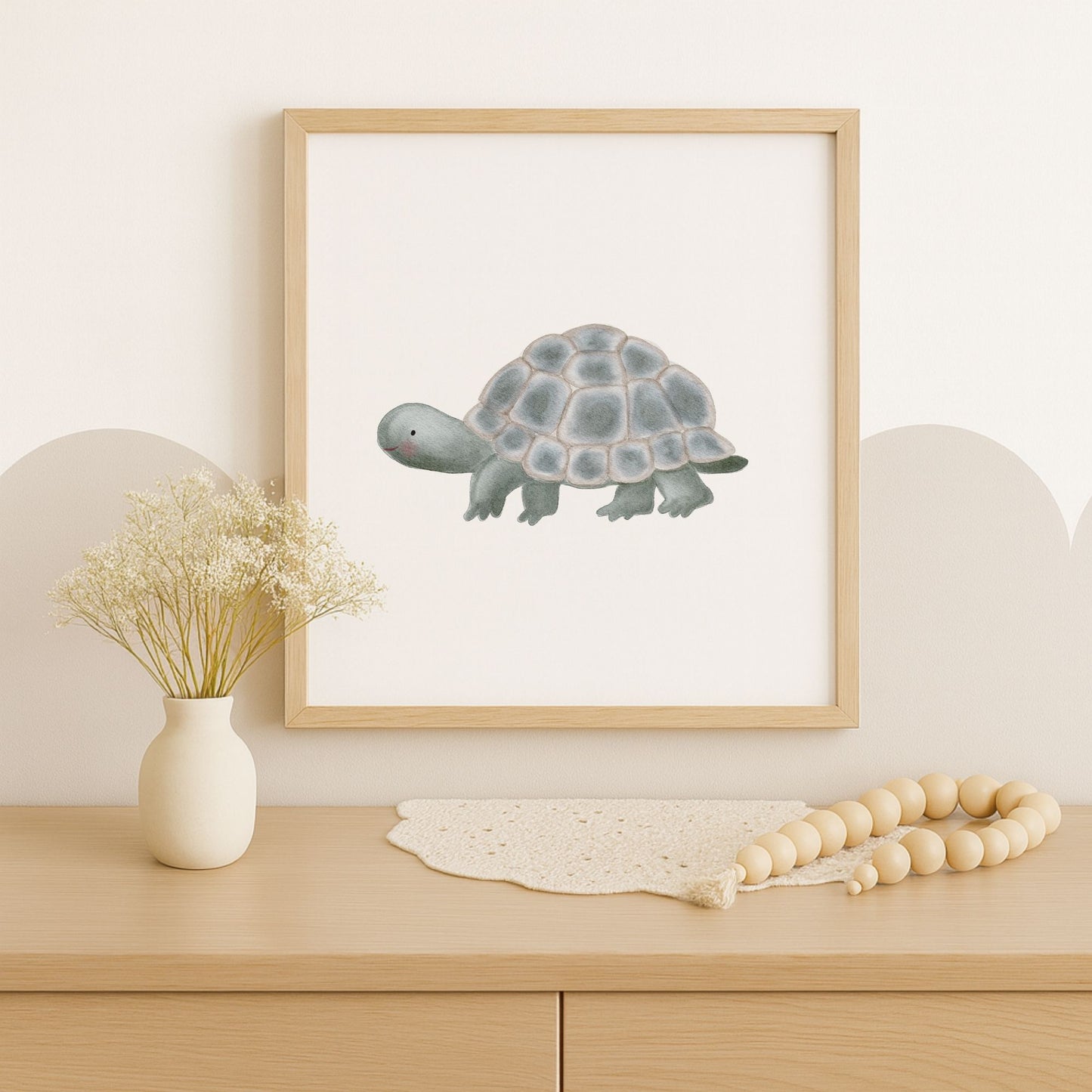 Poster "die ruhige Schildkröte" - Leise Stärken