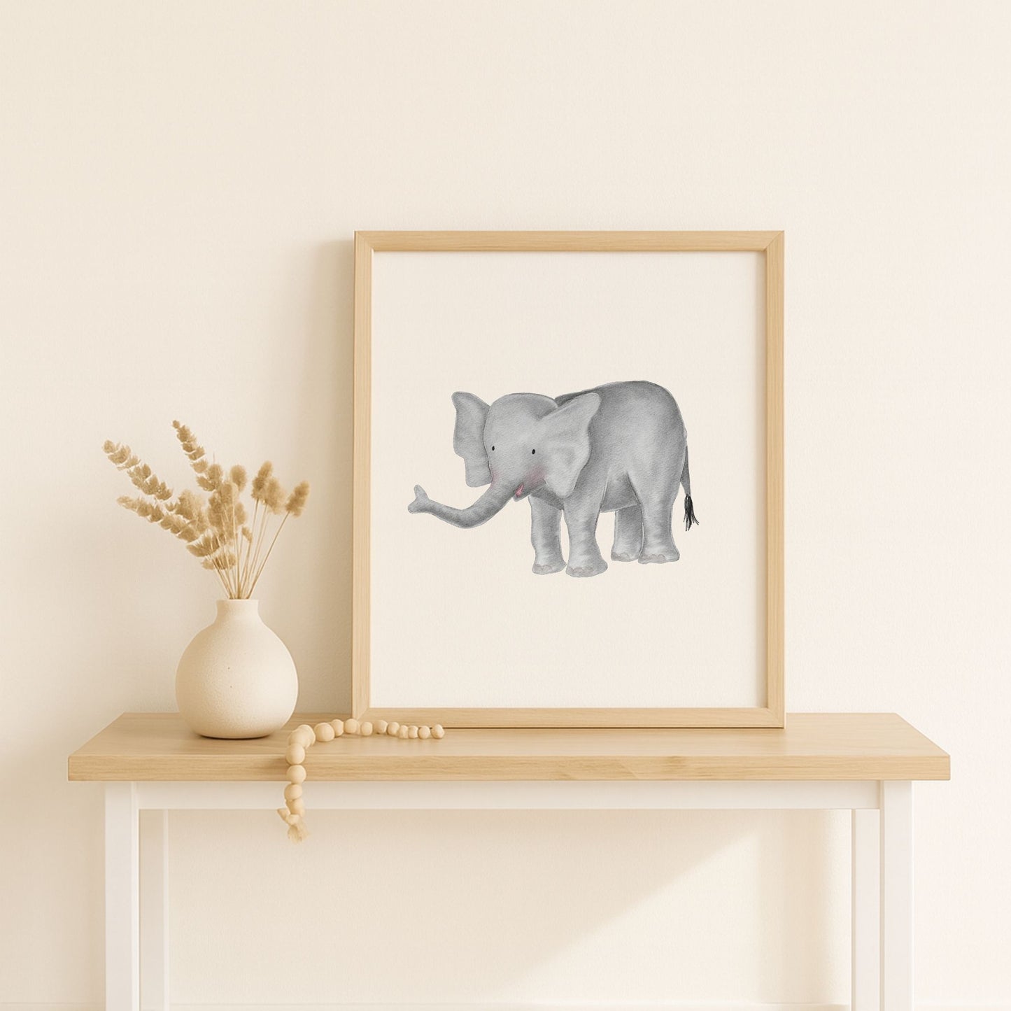 Poster "der treue Elefant" - Leise Stärken