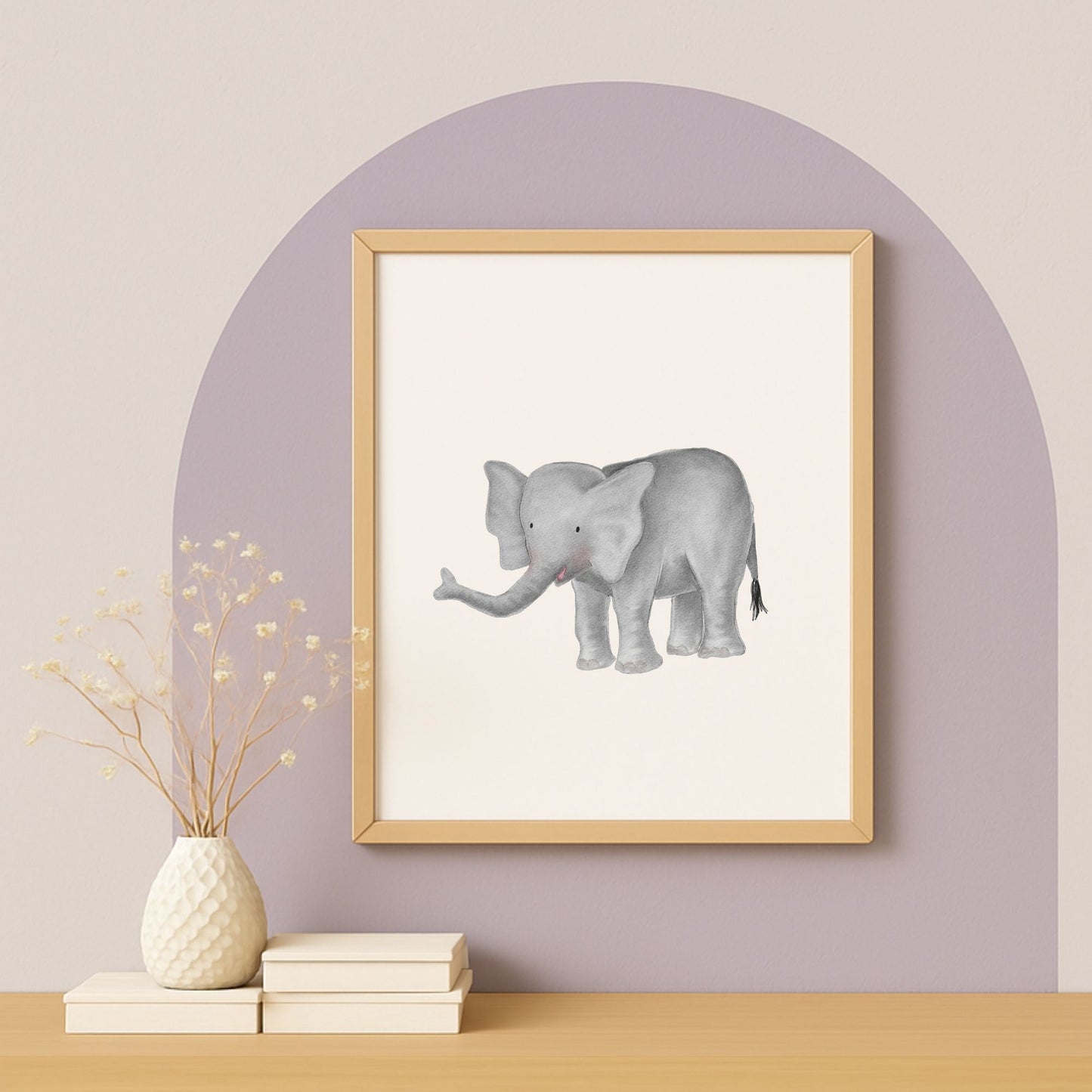 Poster "der treue Elefant" - Leise Stärken