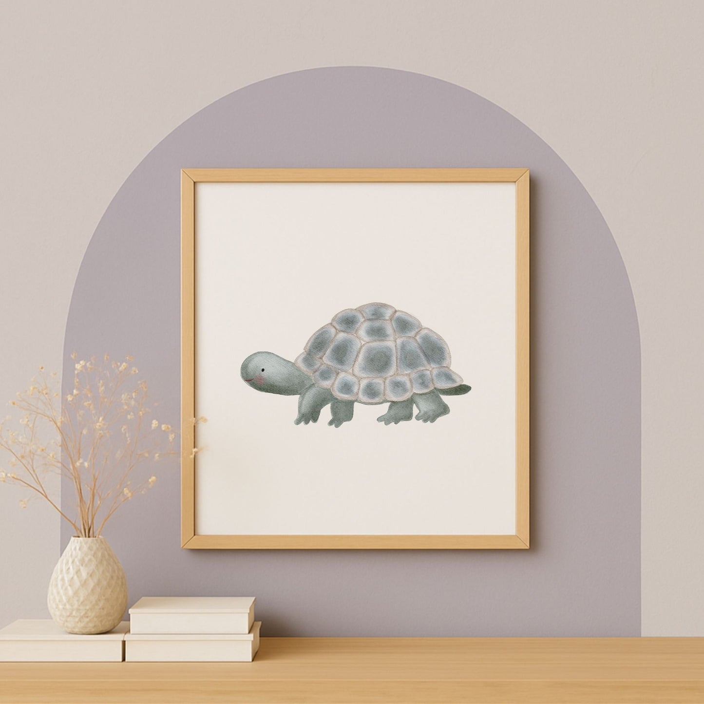 Poster "die ruhige Schildkröte" - Leise Stärken