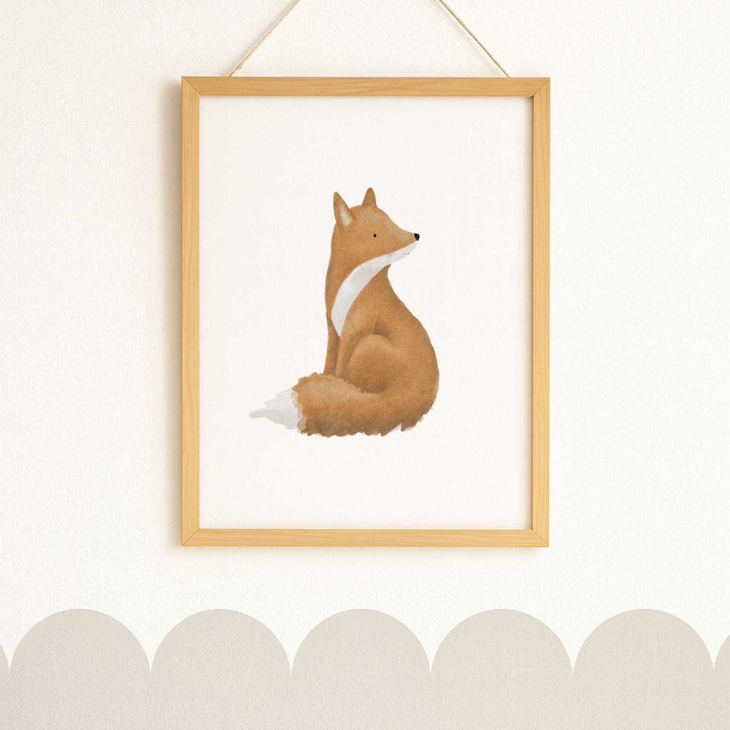 Poster "der kluge Fuchs" - Leise Stärken