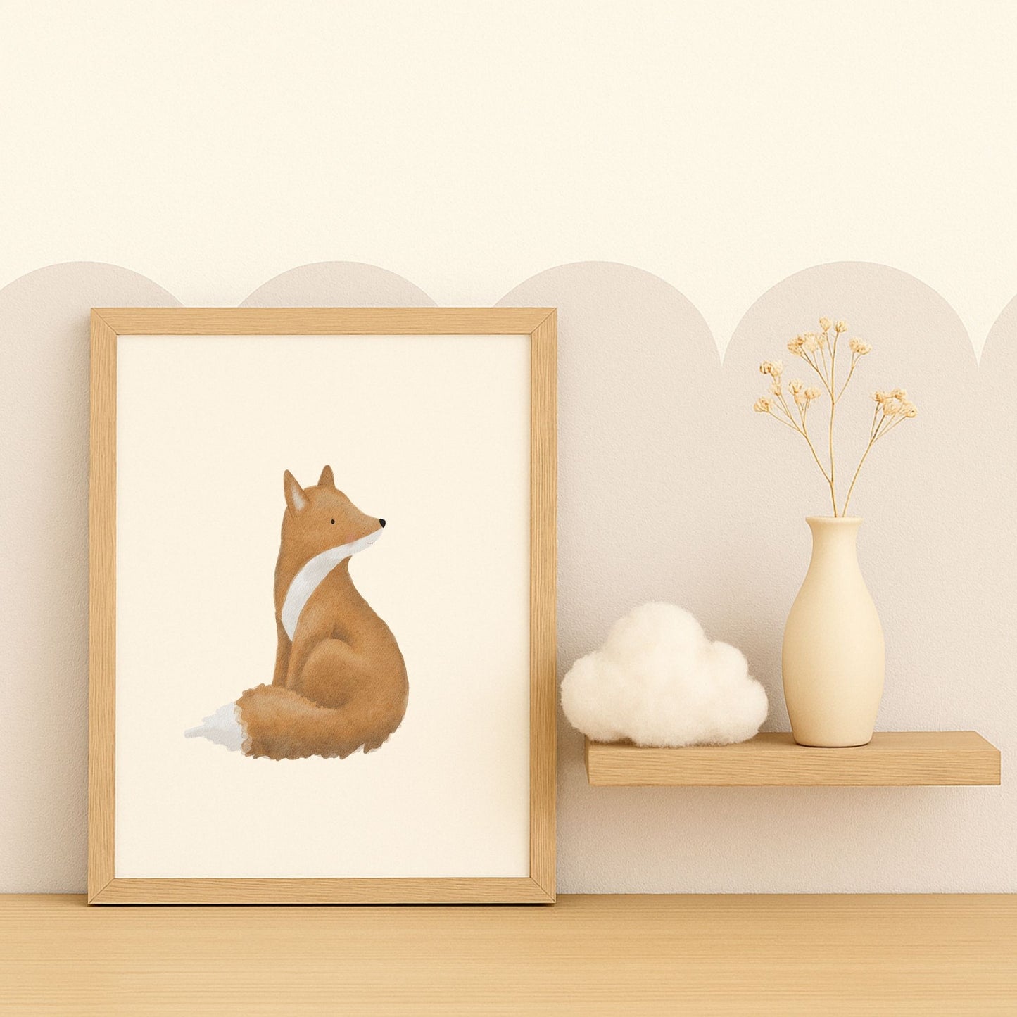 Poster "der kluge Fuchs" - Leise Stärken