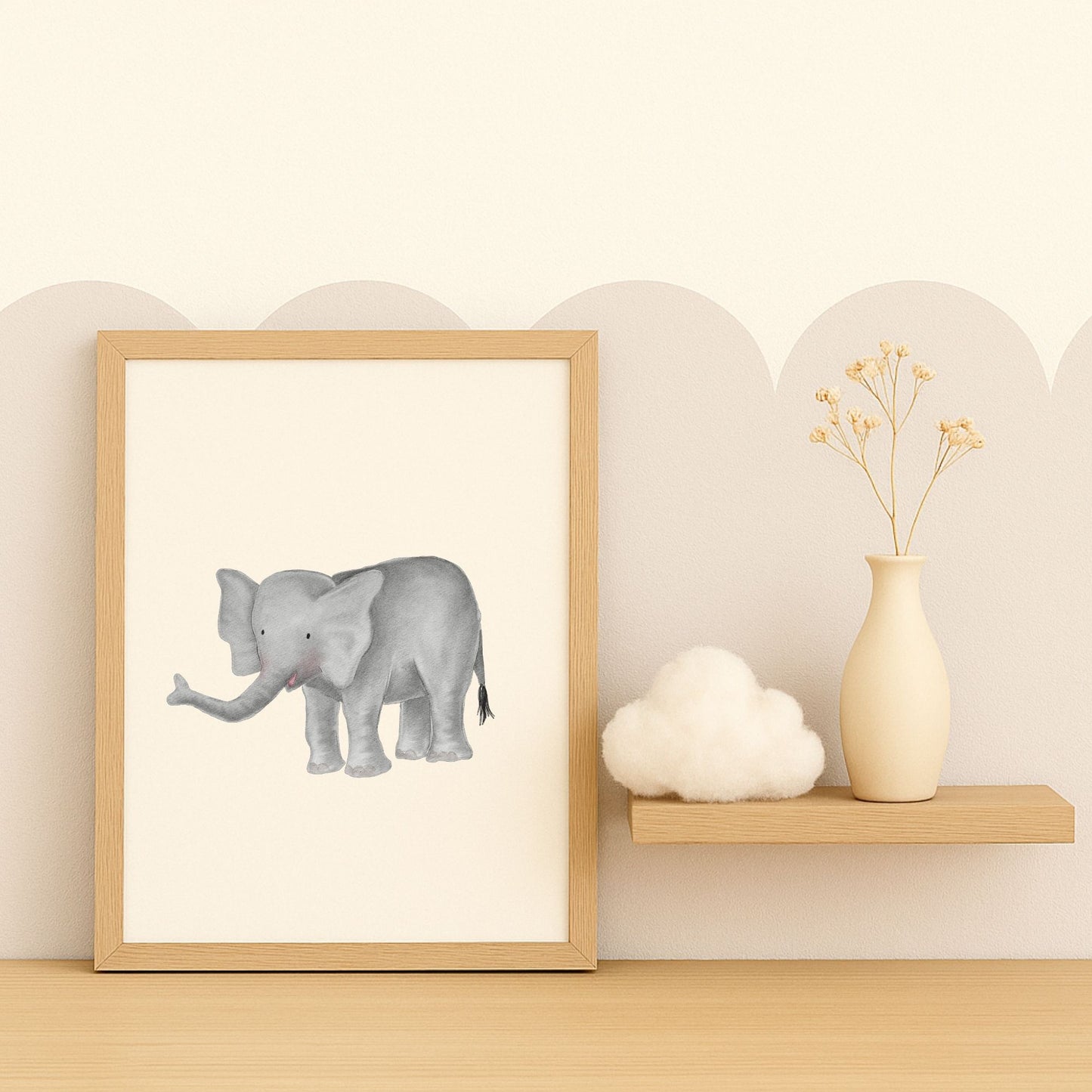 Poster "der treue Elefant" - Leise Stärken