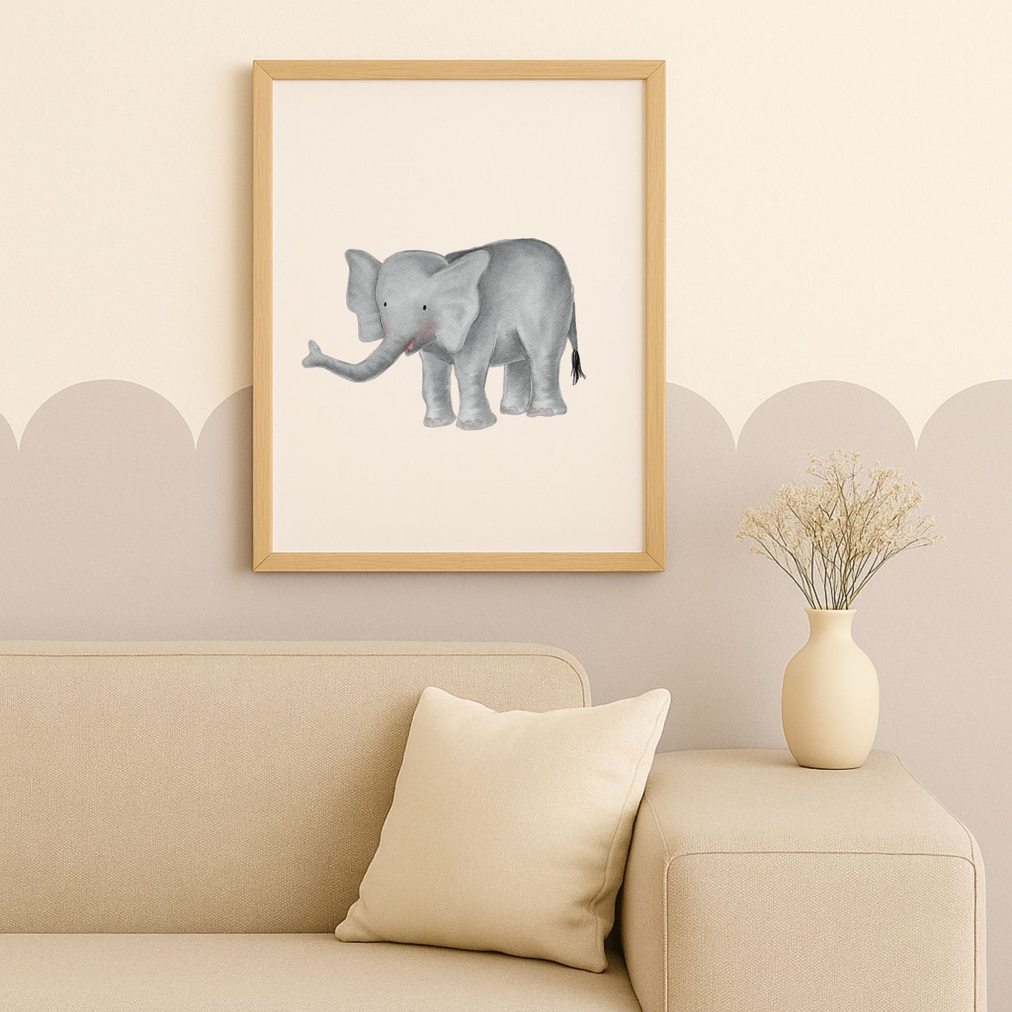 Poster "der treue Elefant" - Leise Stärken