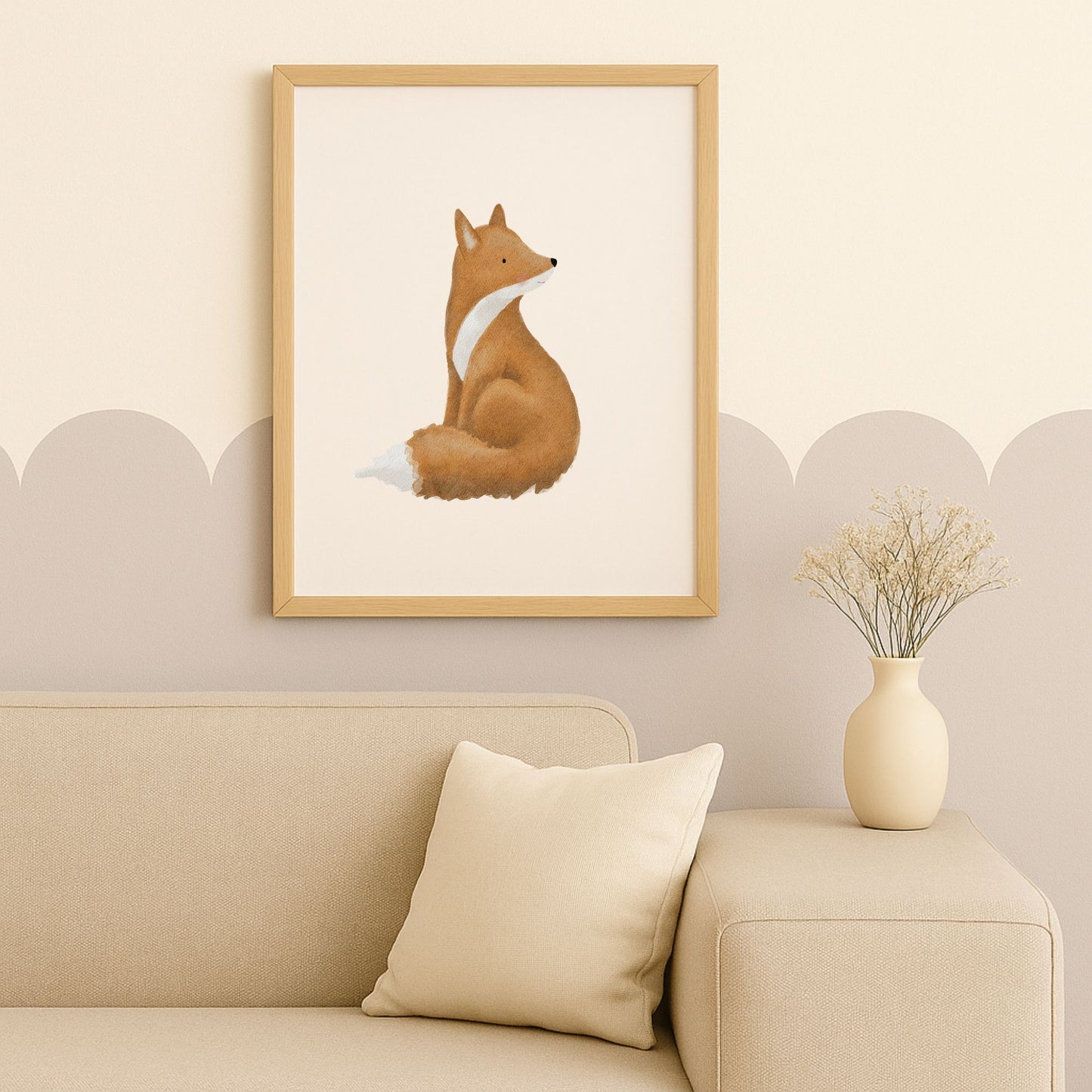 Poster "der kluge Fuchs" - Leise Stärken