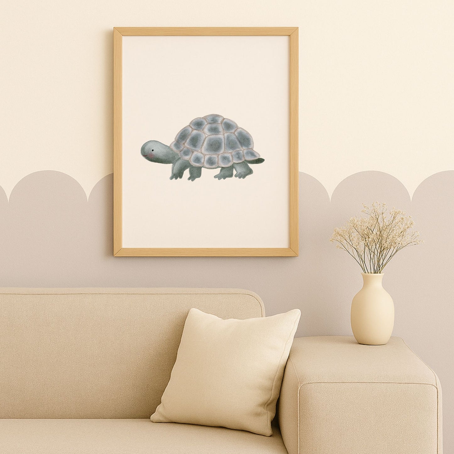 Poster "die ruhige Schildkröte" - Leise Stärken