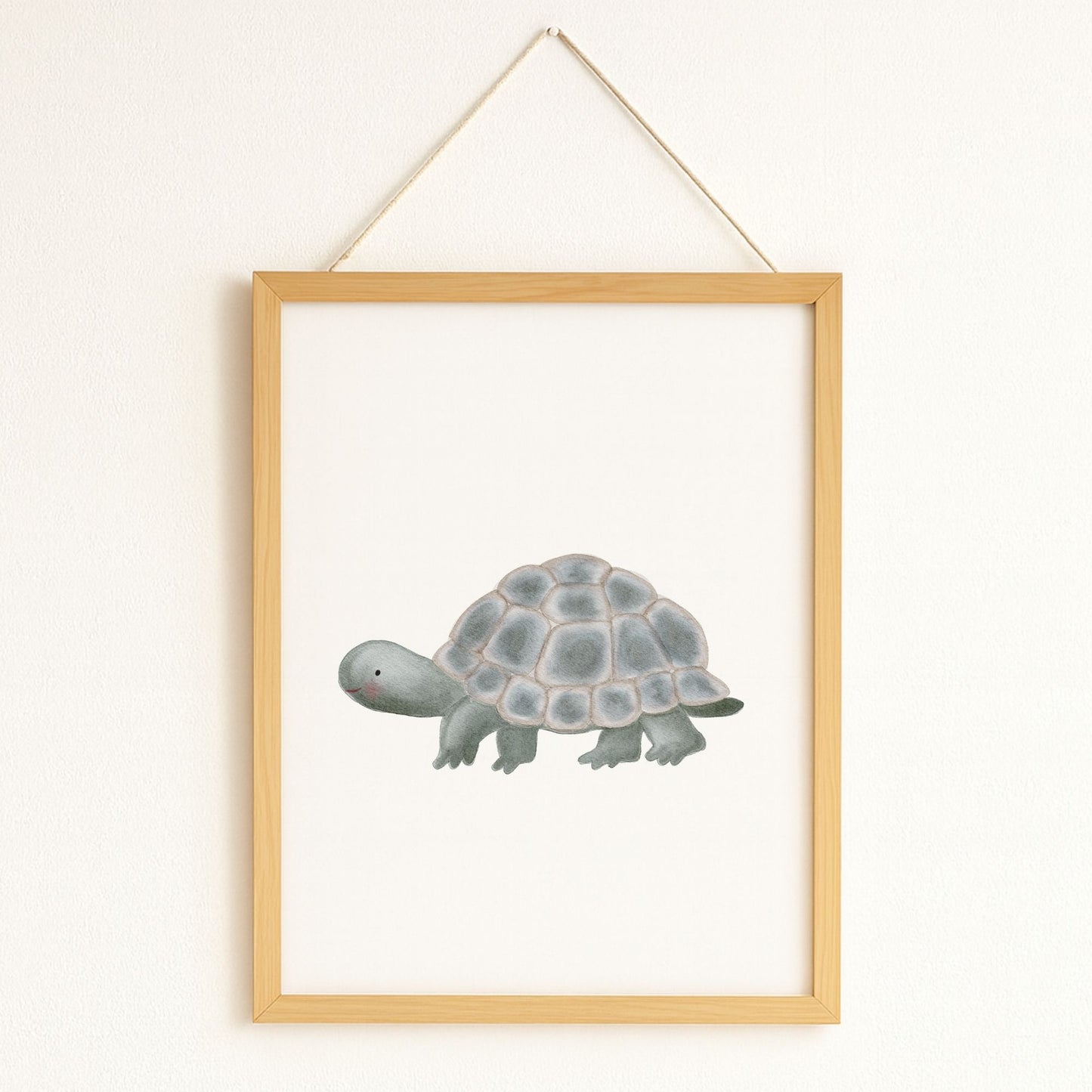 Poster "die ruhige Schildkröte" - Leise Stärken