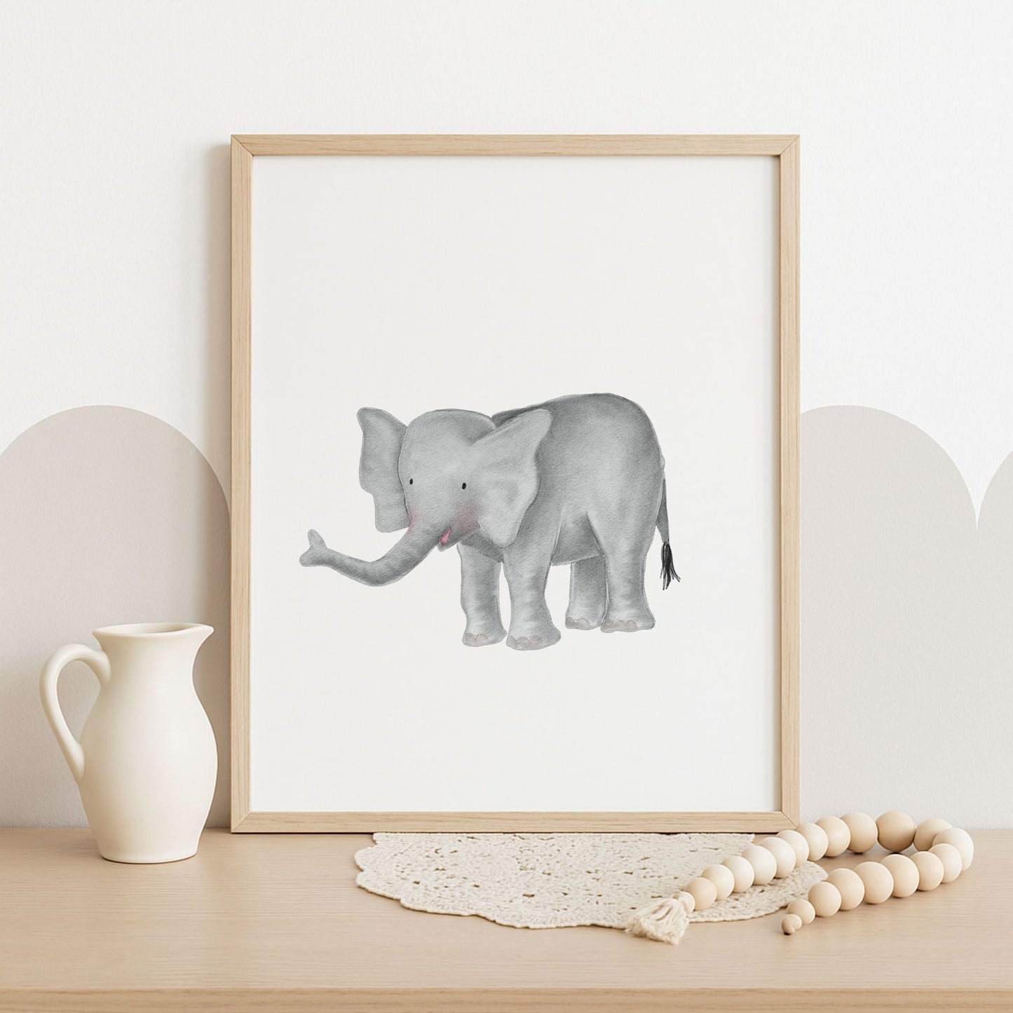 Poster "der treue Elefant" - Leise Stärken