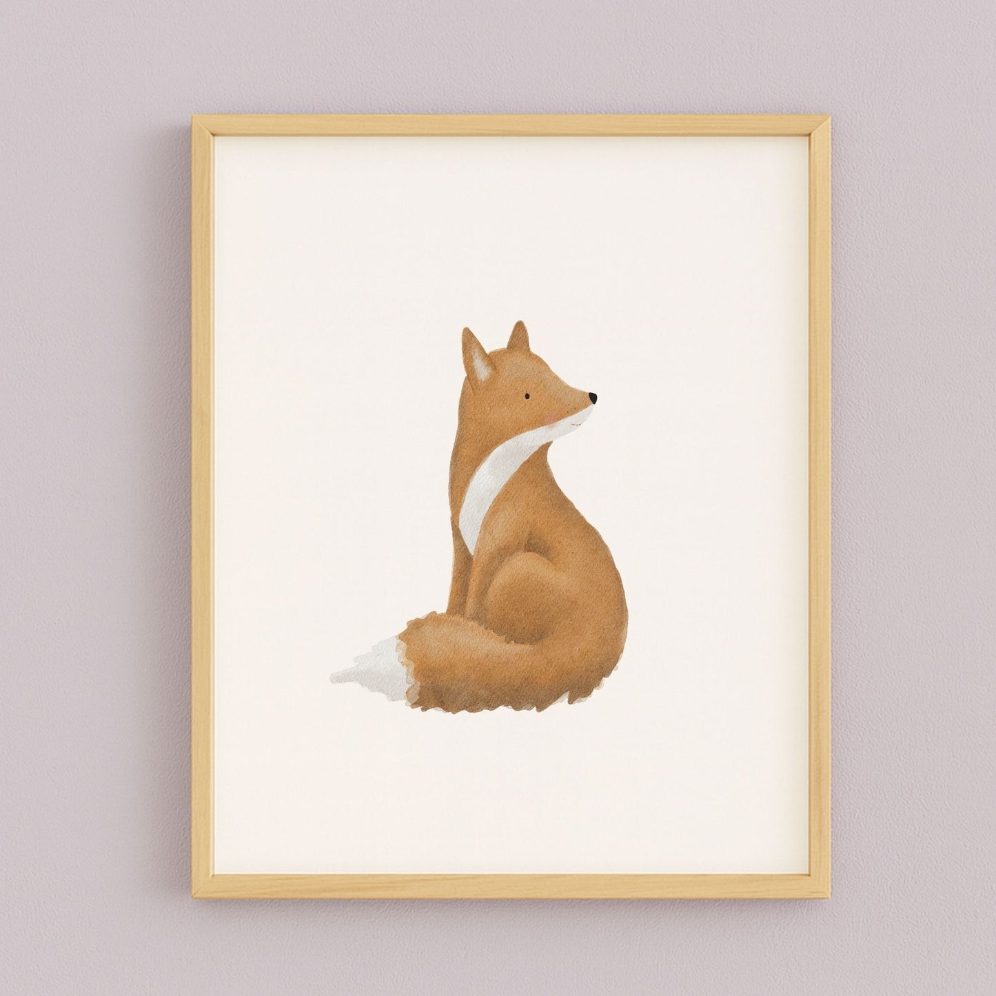 Poster "der kluge Fuchs" - Leise Stärken