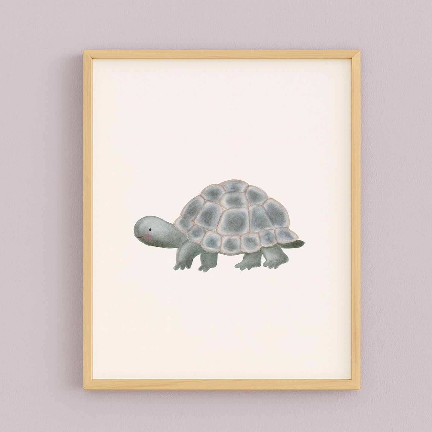 Poster "die ruhige Schildkröte" - Leise Stärken