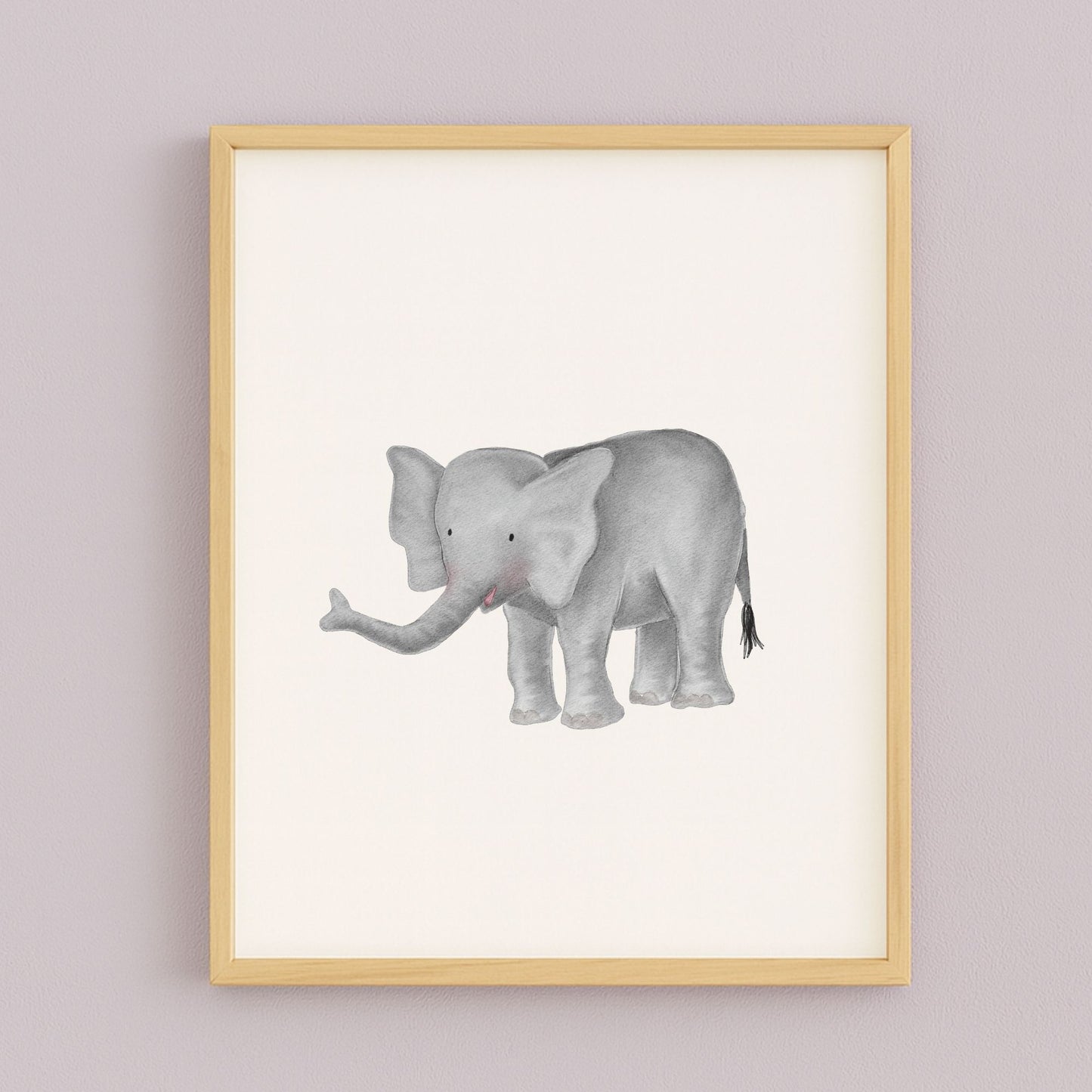 Poster "der treue Elefant" - Leise Stärken