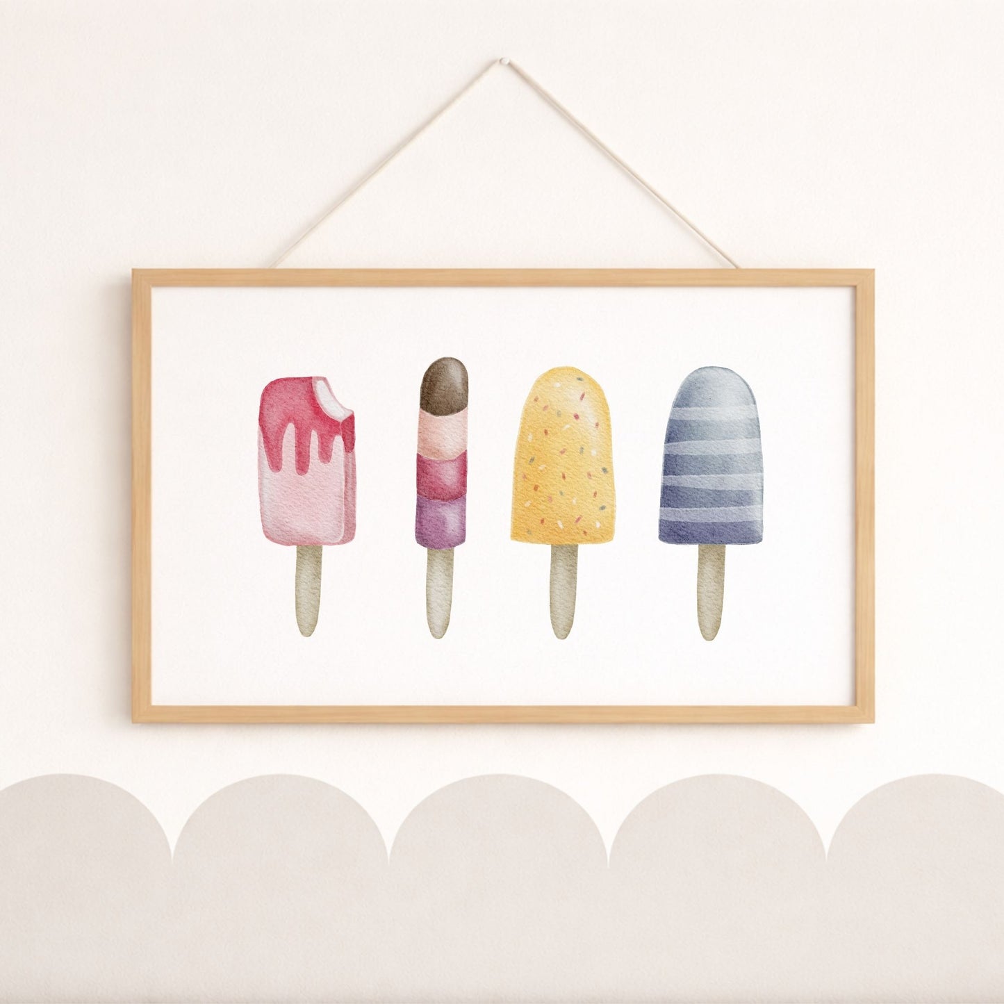 Poster "Eis am Stiel"