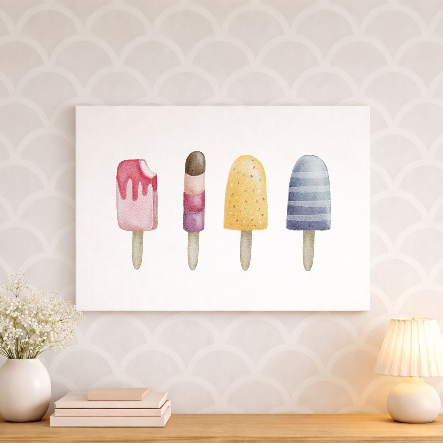 Leinwand "Eis am Stiel"