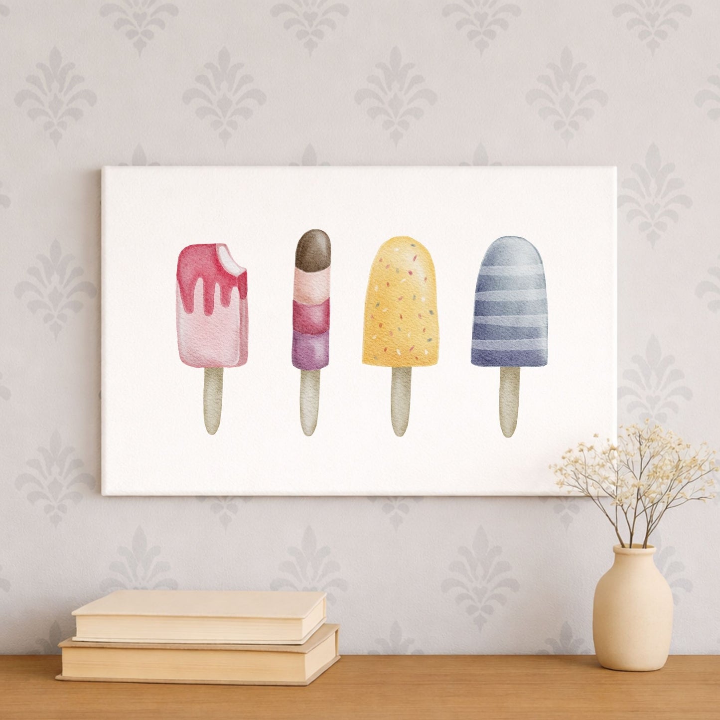 Leinwand "Eis am Stiel"