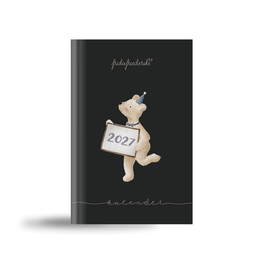Taschenkalender 2027 „Bären“ – Wochenplaner & Terminplaner
