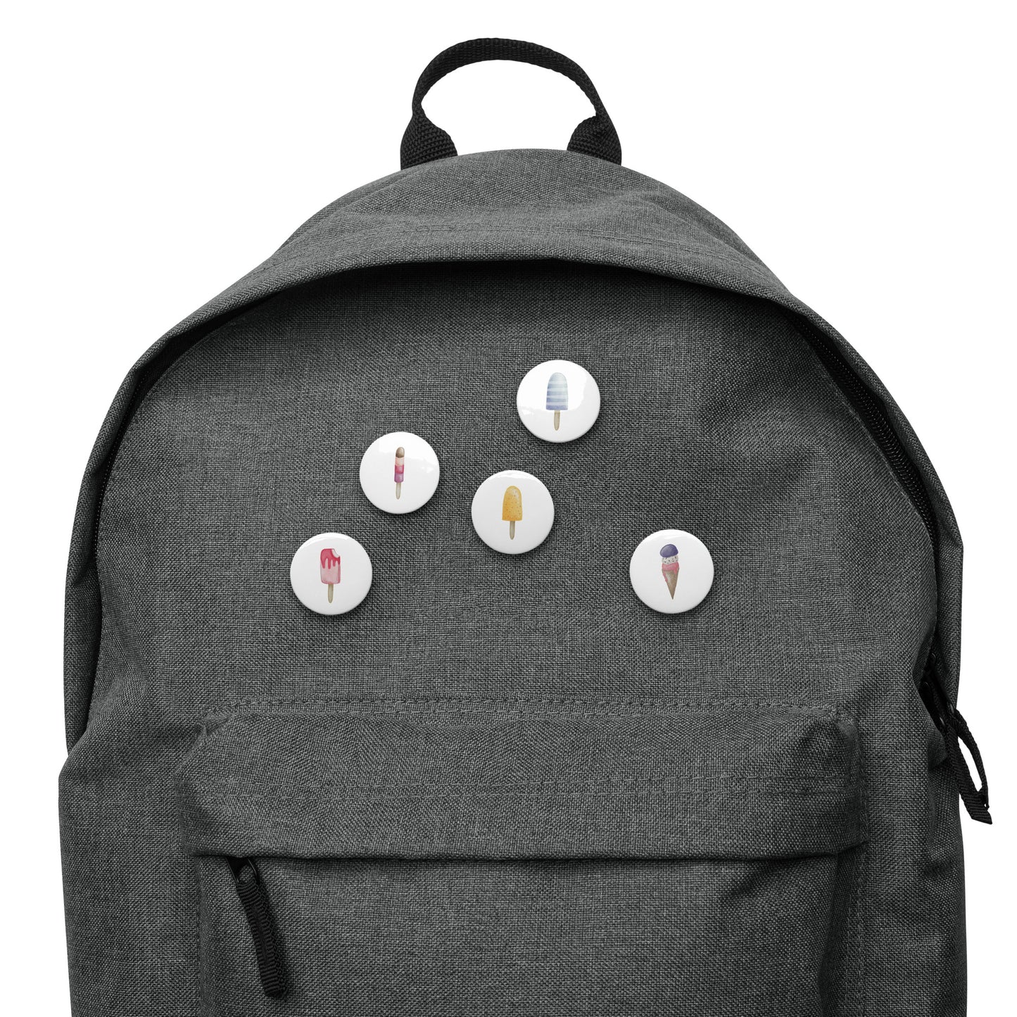 Eiscreme Pins für Rucksack Jacke und Mäppchen