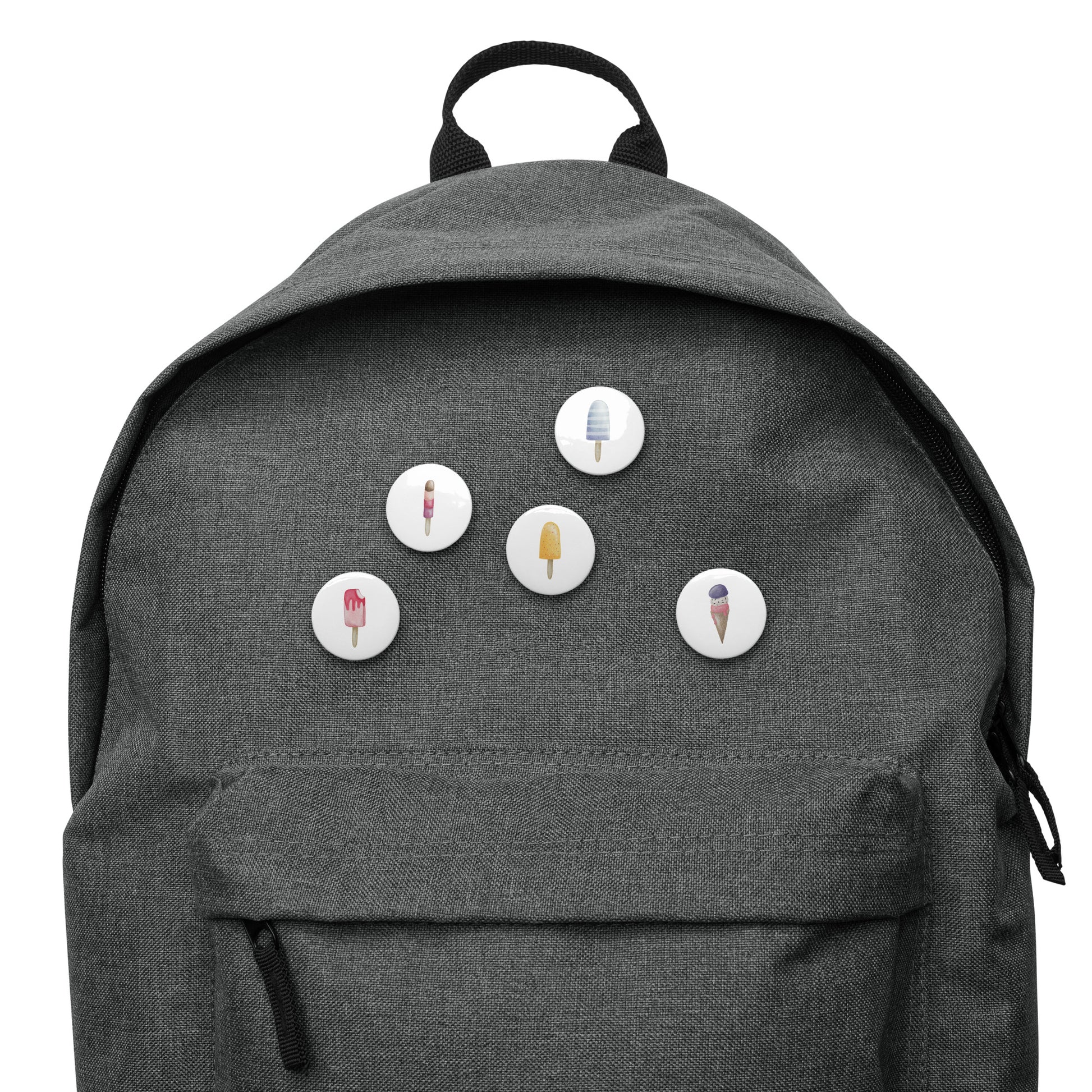 Eiscreme Pins für Rucksack Jacke und Mäppchen