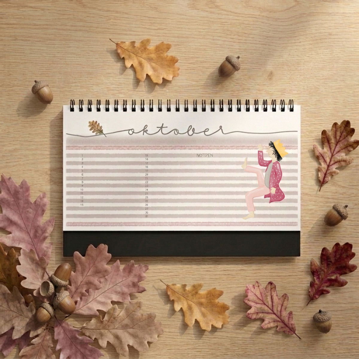 immerwährender Geburtstagskalender „Kleiner Geburtstagskönig“