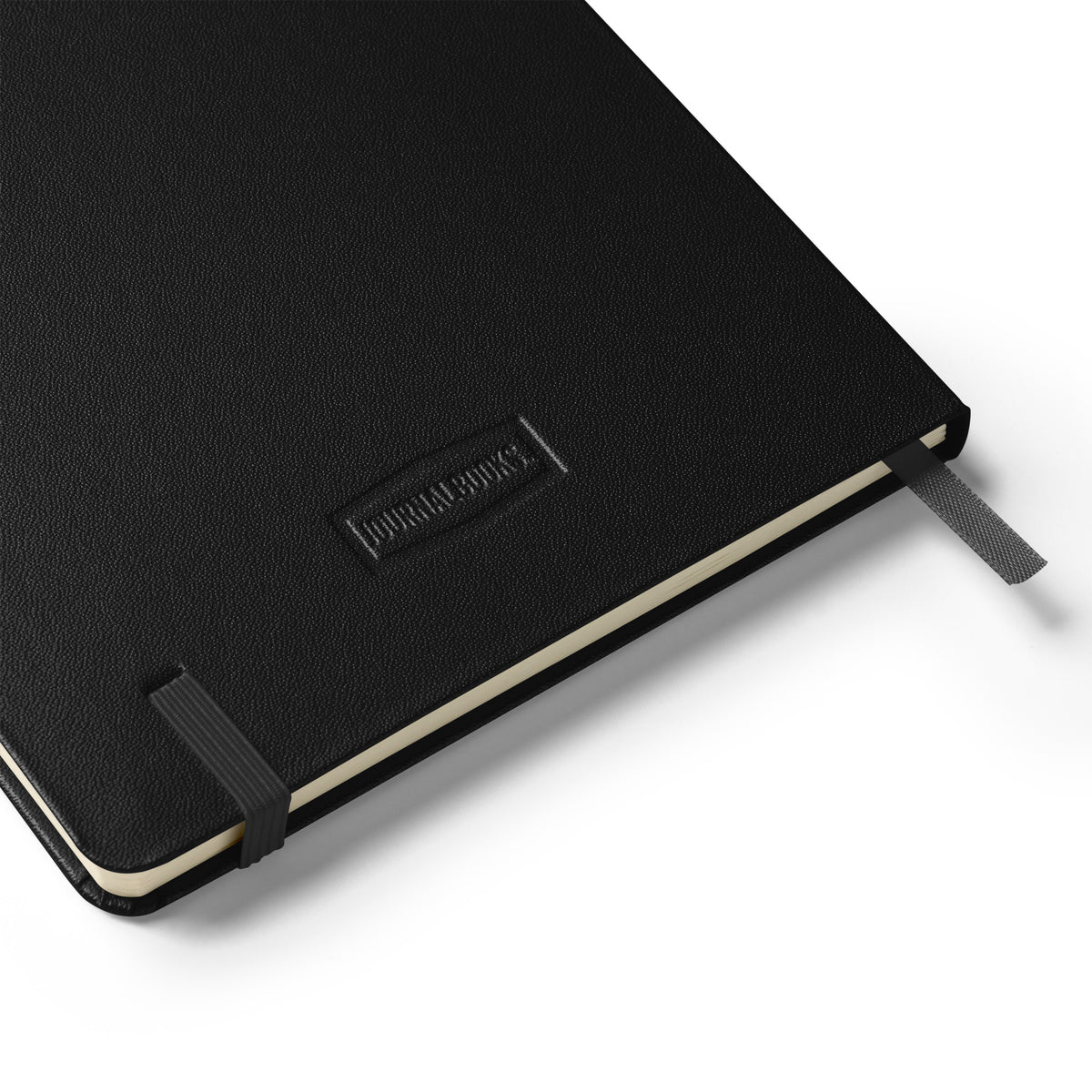Liniertes Hardcover Notizbuch mit Lesezeichenband