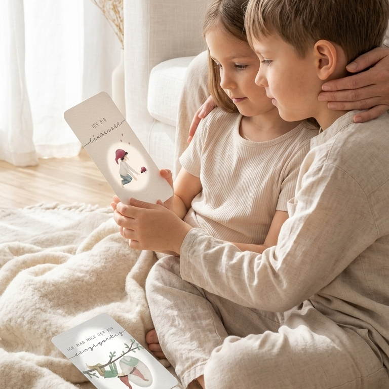 Mutkarte für Kinder zur Stärkung von Selbstvertrauen