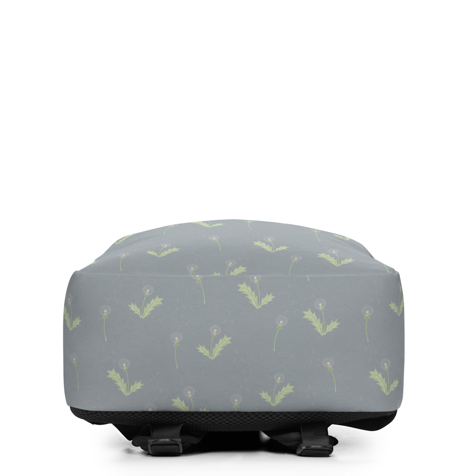 Robuster Pusteblumen Rucksack mit stabilem Boden und blaugrauem Design