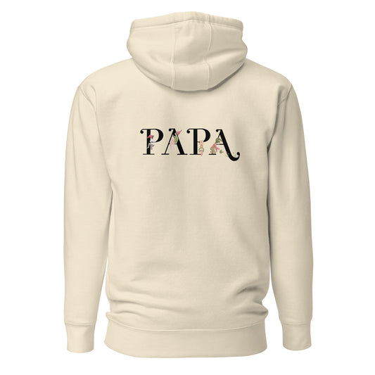 Kapuzenpullover "PAPA" im Zwergendesign